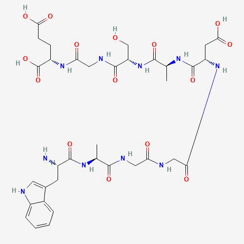 DSIP molecular structure
